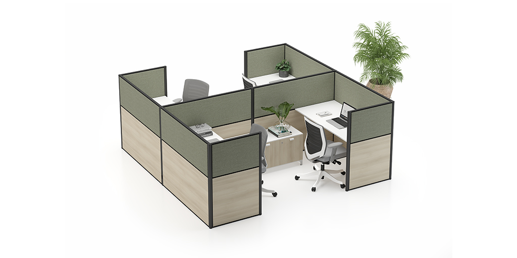 Dikey bağlantı borularına bağlanan panellerle genişletilebilen #Fishbone, bağlantı parçalarına göre farklı açılarda çalışma alanları yaratır. Yatay bölmeli yapısıyla melamin, kumaş, akustik keçe veya pleksiglas gibi farklı malzemelerin bir arada kullanımına olanak tanır.