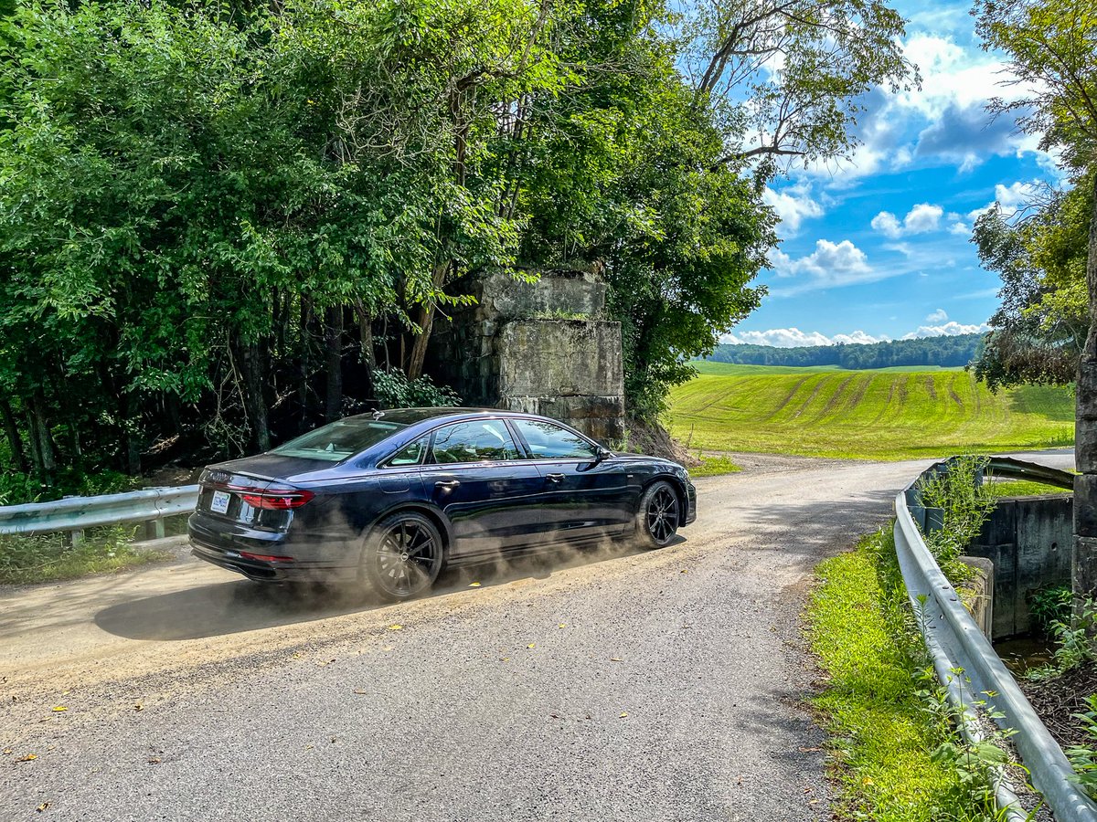 Fun weekend out in the country in the @Audi #A8L, review coming soon to @TheHooniverse! #Audi #AudiA8L