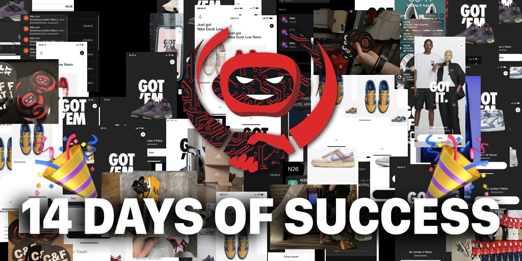 Last 14 days with a solid amount of users success!

Tag 3 friends + follow us to get the chance to join us and be a part of <a href="/cookandfriends/">cookandfriends</a> the exclusive cookgroup of <a href="/Bots_n_Friends/">Bots & Friends</a>