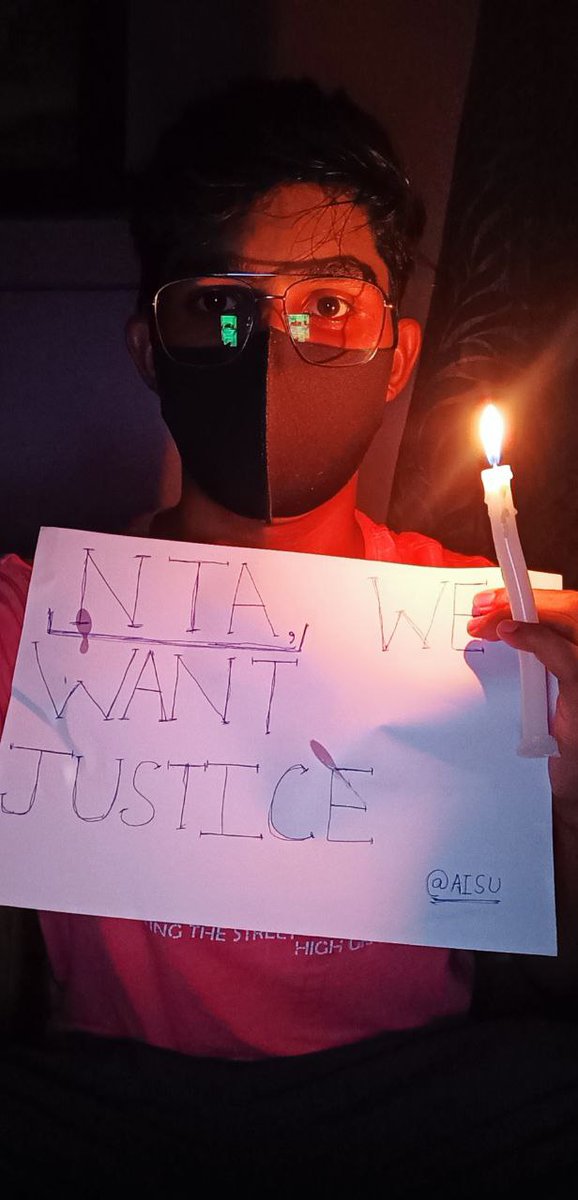 IamSaurav_1's tweet photo. Visuals shows Parents&amp;Student's from diff parts of country in support of Candle March. @DG_NTA prithee consider their behest. They are the future of the country. Their plea is genuine&amp;it need to be heard
#JEEMainsThirdAttemptForAll 
#CANDLEMARCHforJeeNeetJustice https://t.co/DnXFM9epaj
