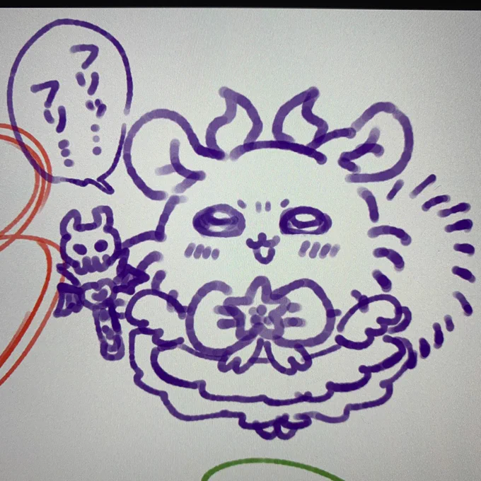 らくがき!そのうち全員描きたい🪄 