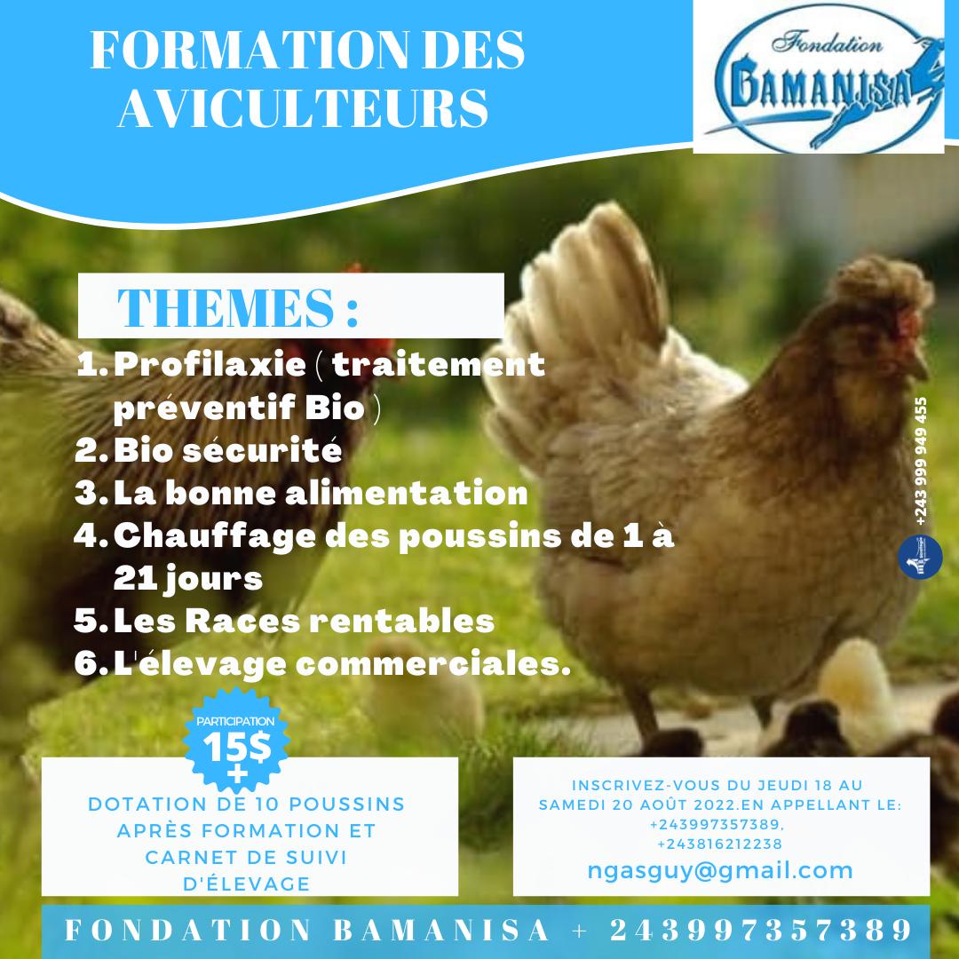 FondationJBS's tweet photo. Une opportunité pour les éleveurs de Kisangani #FormationEnAviculture.
Ensemble, luttons contre #LaFaim et #LaPauvreté.
@BingwaRdc @Maryseliete @beif_odd2030 @FistonalimasiB @JeanBamanisa https://t.co/VAoPR9N4Aj