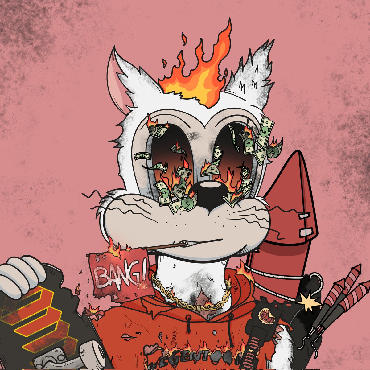 TravocadoToast's tweet photo. @suthie86 @DegenToonz @ApeGeneral_ @nilsfisch @jacewilx @theprincelail @degentigerking @tranquilaforevs @McShady_ @toberrrrrr @Yreddog90 @kryptobaby777 This Mutant is so clean! π₯
I may not have an OG or a Mutant to show off; but I'm always happy to show my #DetonatedToon! π§¨
#Toonz4Life https://t.co/DaX7aNBBhX
