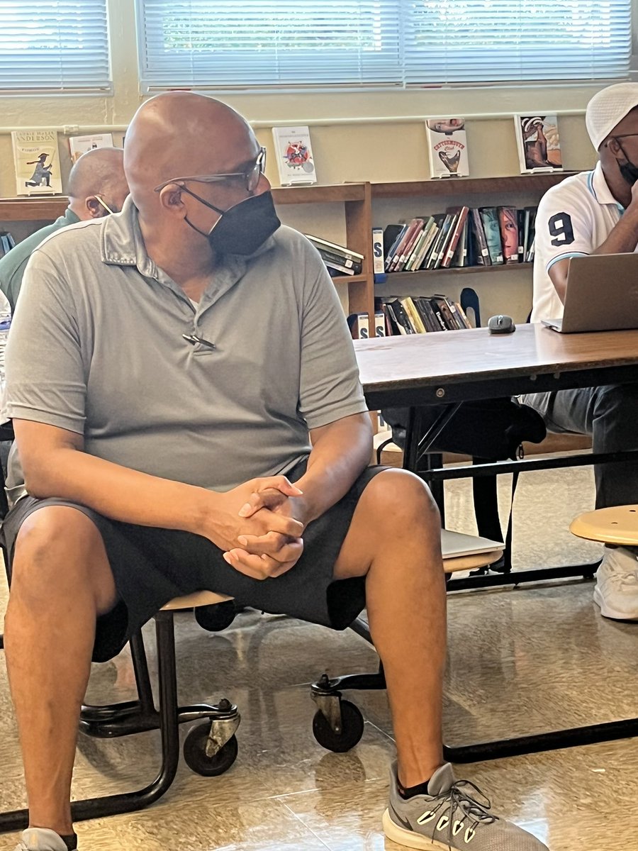 TMMS AP Mr. King, discussing Collaborative Planning