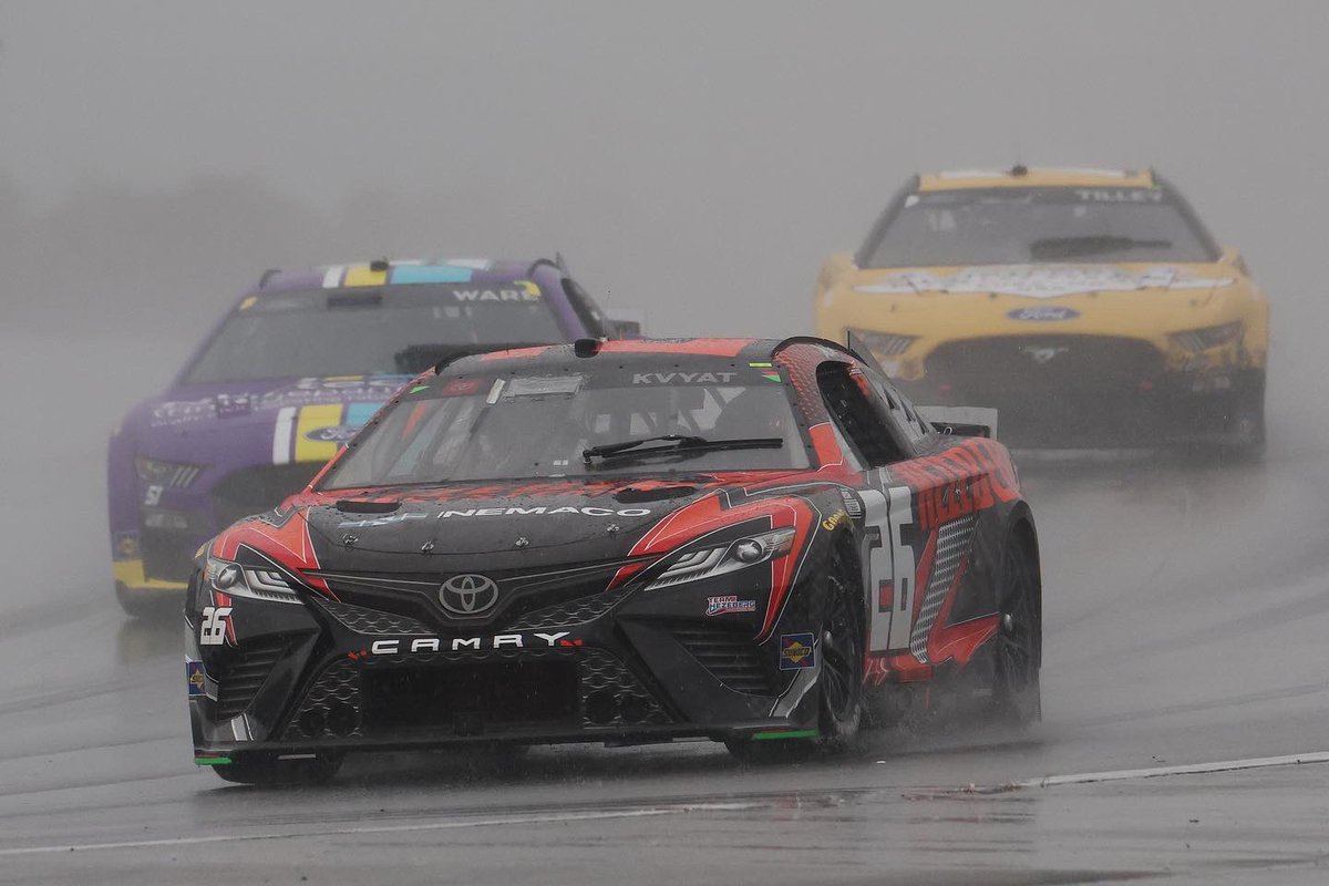 TeamHezeberg's tweet photo. We played in the rain yesterday! 🌧⛈

Official Results 🏁:
Loris Hezemans - P33
Daniil Kvyat - P36 https://t.co/jbwu4zOjlH