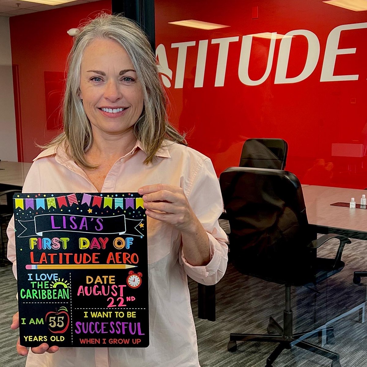 LatitudeAero's tweet image. Let us introduce our newest team members, Darah and Lisa! We are thrilled to have them in the office, and we can’t wait to see all that they accomplish. 

#firstdayofwork