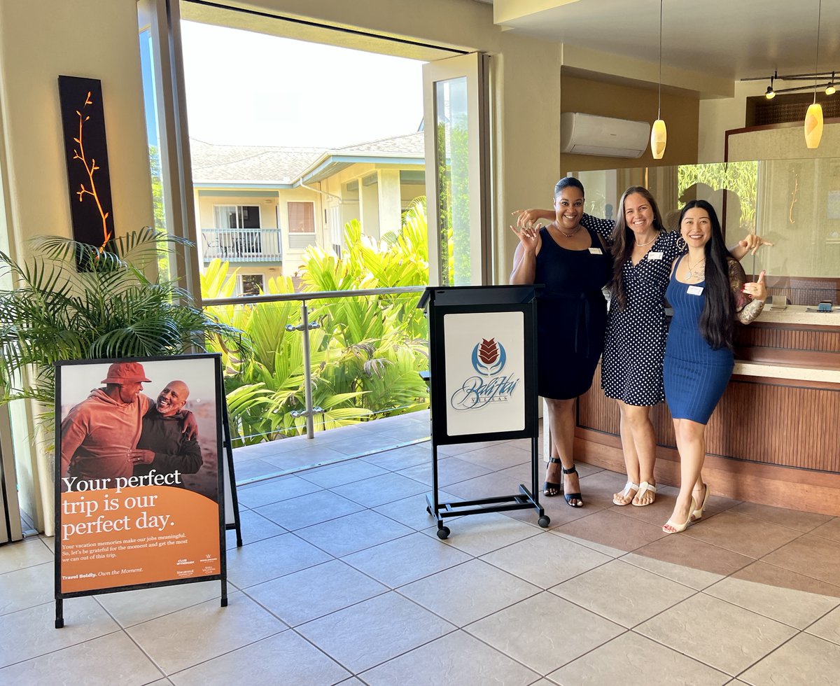 wyndestinations's tweet photo. The Bali Hai Concierge team is dressed and ready to make vacation dreams come true! ✨ Where your perfect trip is their perfect day. #lifeatWYND https://t.co/n87wdv5xhF