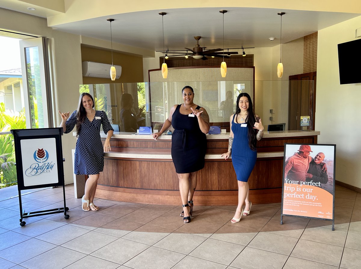 The Bali Hai Concierge team is dressed and ready to make vacation dreams come true! ✨ Where your perfect trip is their perfect day. #lifeatWYND