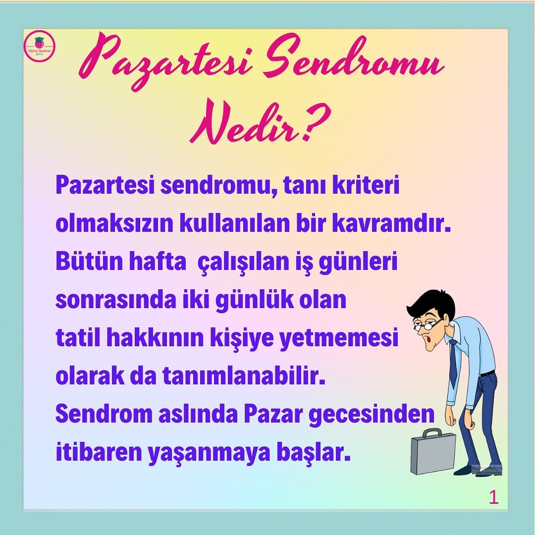 SadiSeferoglu's tweet photo. - Pazartesi Sendromu Nedir?
- Freud Bu Konuda Ne Diyor?
- Pazartesi Sendromunun Kaynağı Nedir?
- Sendrom Kimlerde Görülür?
Tasarım: Başak YERLİKAYA
https://t.co/TbiLaVJENM
#dijitalöğretmen #sosyalmedya #pazartesisendromu #Hacettepe1967 #hacettepeüniversitesi #sadiseferoglu https://t.co/PuE2g3slfe