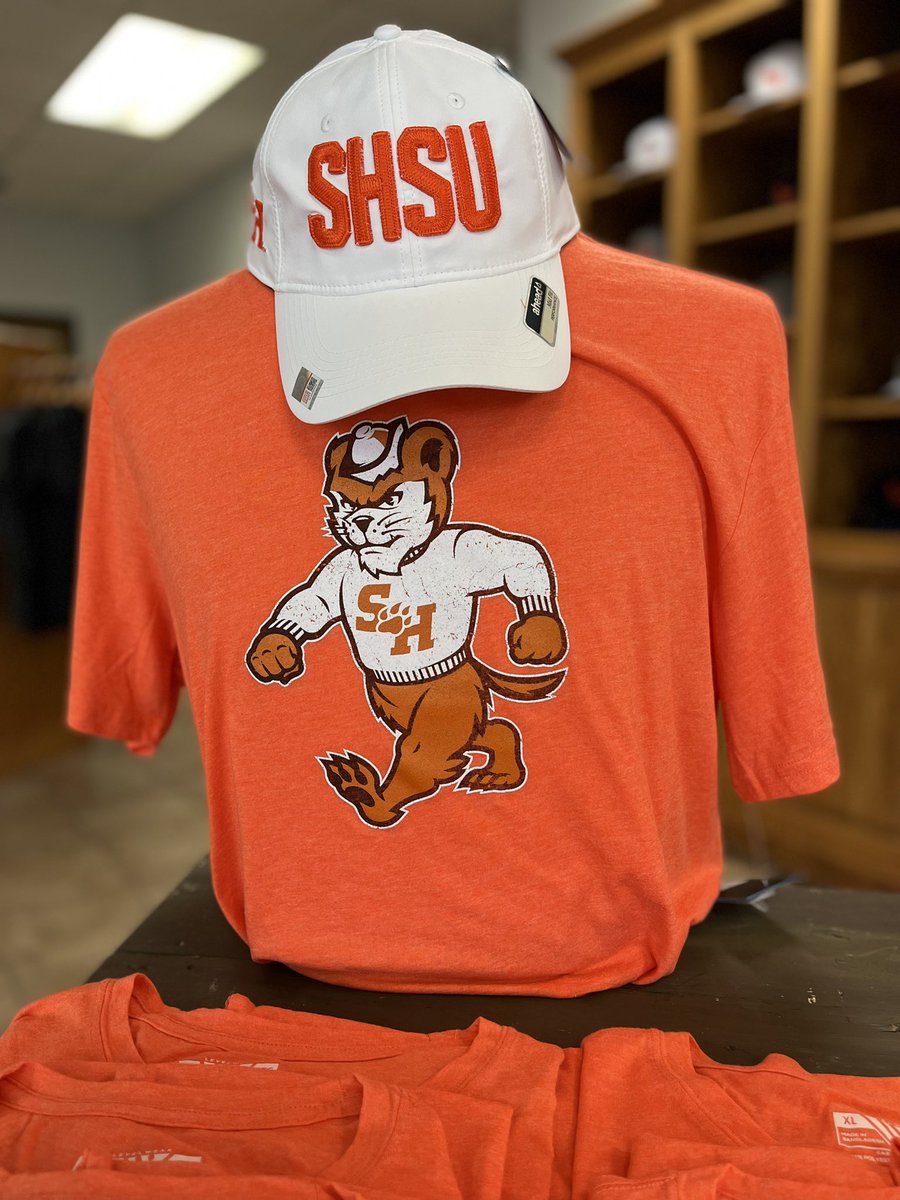 Welcome back Bearkats! Have a great semester and remember we’ve got you covered with tees, polos, and hats! #shsu #marchingsammy #eatemupkats