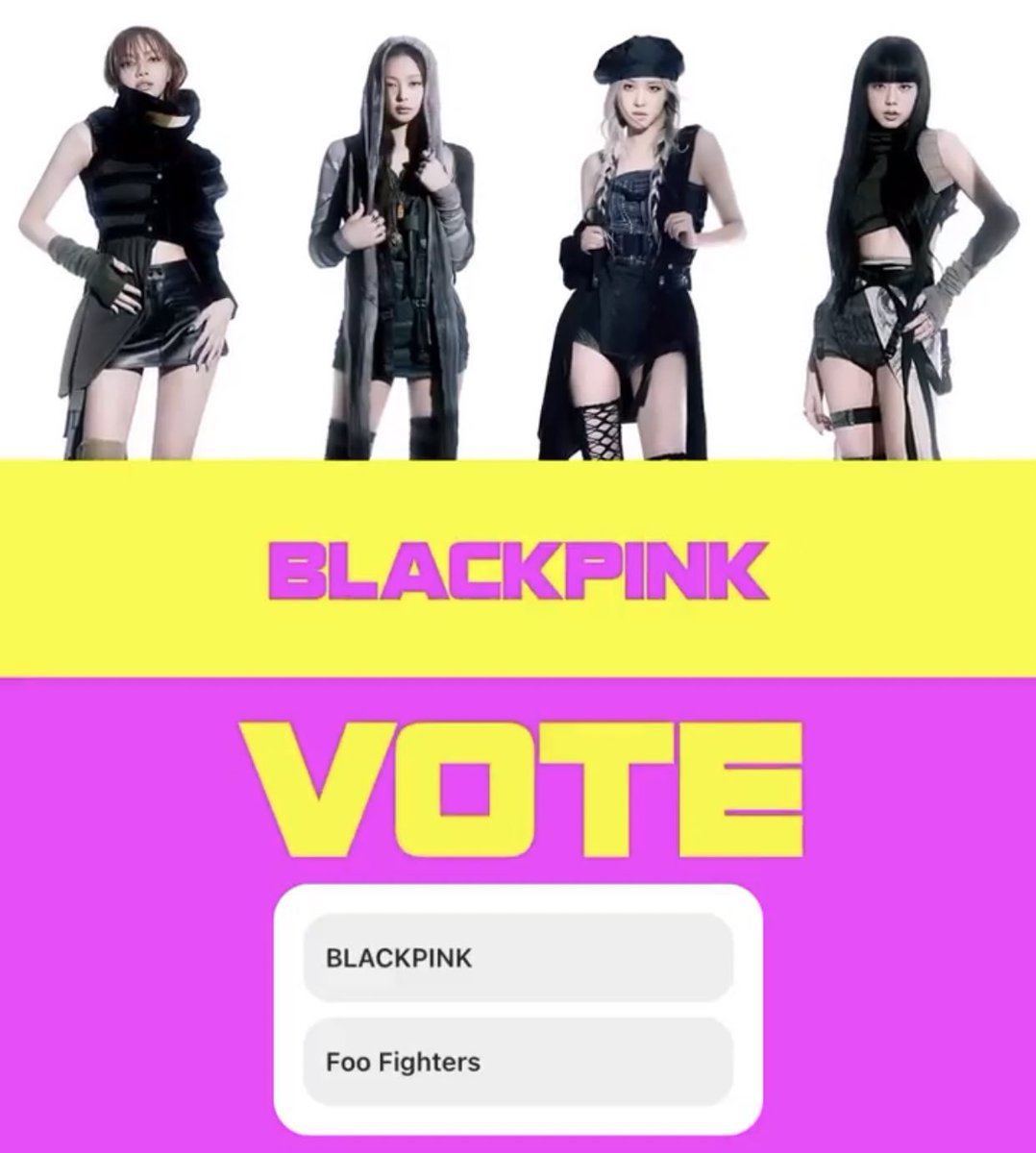 clarie0808's tweet photo. โหวตกันค่ะ 🚨🚨 โหวต group of the yearให้ @BLACKPINK จิ้มใน ig story ของ mtv เลยค่ะ 

https://t.co/n9toVbAZDW https://t.co/yUgCtliNqh