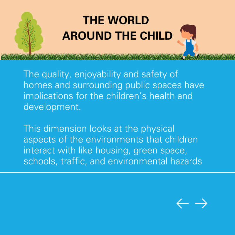 UNICEFInnocenti's tweet photo. UNICEF Innocenti's Report Card 17 looks at children’s environments across 3️⃣ dimensions:

👧The world of the child
🏘️The world around the child
🌍The world at large

Here is what young people think about their environments and how it affects them ⬇

#ChildrensViews
