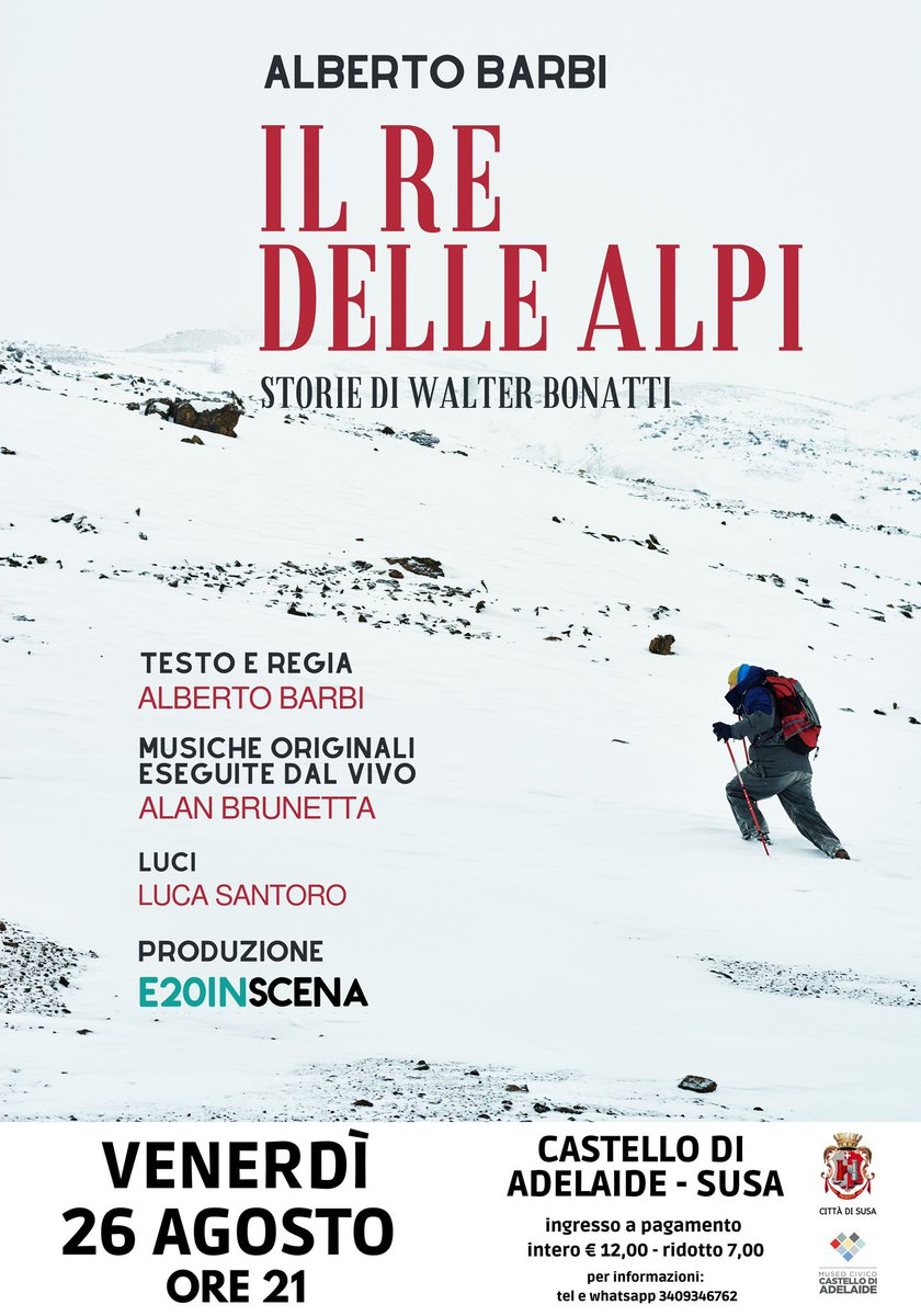 «La montagna più alta rimane sempre dentro di noi.» — Walter Bonatti

👑 Con delicata umanità e sconfinata passione, Alberto Barbi ci restituisce il quadro di un alpinista che ha saputo affrontare durissime salite e precipitose cadute, sulle montagne, così come nella vita.