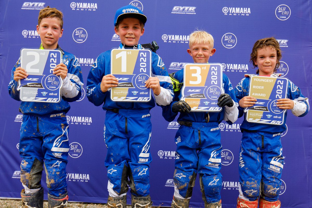 YamahaMotorFr's tweet photo. Coupe Europe #YZ #bLUcRU SuperFinale – 20-21 août 2022
#MXGPCharenteMaritime-St-Jean-d’Angély : #TylanLagain (#YZ65) vainqueur de la Coupe d’Europe 2022 ! https://t.co/0b1Z616Ymo
#YamahaRacing | #Yamalube | #RevsYourHeart | #YZ85 | #YZ125 https://t.co/bejBRqs8Tk
