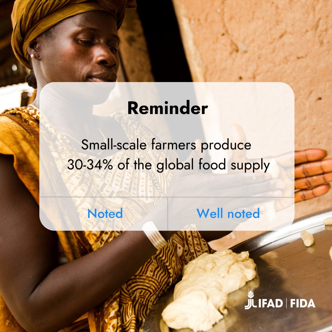 IFAD's tweet photo. We should all be thankful 🦸‍♀️ 

#InvestInRuralPeople https://t.co/xcxsKoRxWJ