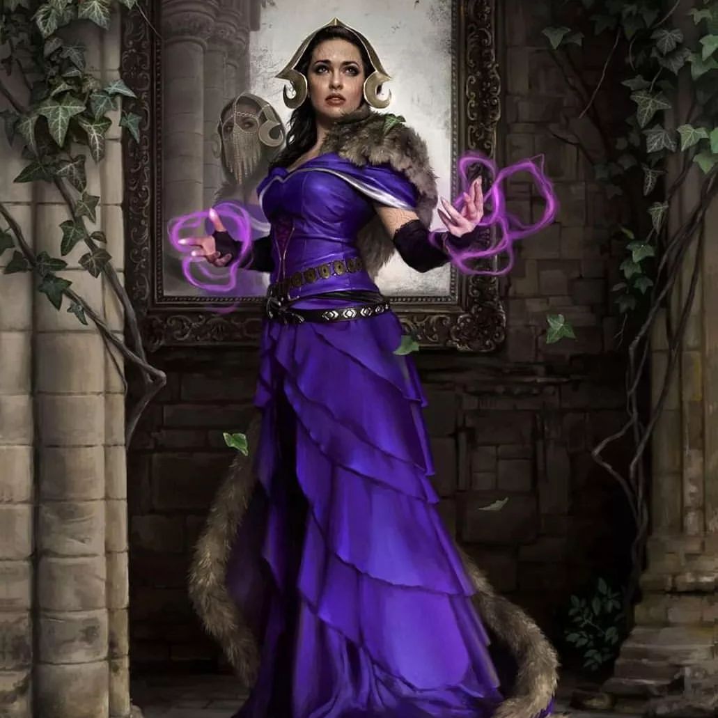 cartomancerph's tweet photo. Liliana of the Veil on Standard and Pioneer. Who's excited?

Majestic Liliana Vess artwork for Wizards of the Coast by the equally majestic Martina Fackova.

#lilianaoftheveil #liliana #magicthegathering #mtg #mtgdmu #dmu #mtgdominariaunited #dominariaunited https://t.co/QVOF0AQpTl