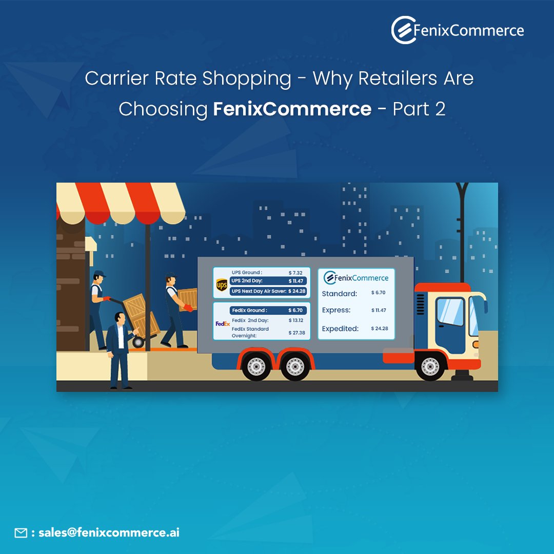 Supply chain leaders and retailers face one of the biggest challenges in managing shipping and delivery expenses. 💰

bit.ly/3wnL9W2

#fenixcommerce #shippingautomation #carrierrateshopping #ecommerce #multipleshipping #shipping #shippingrates #supplychain #dtcbrands