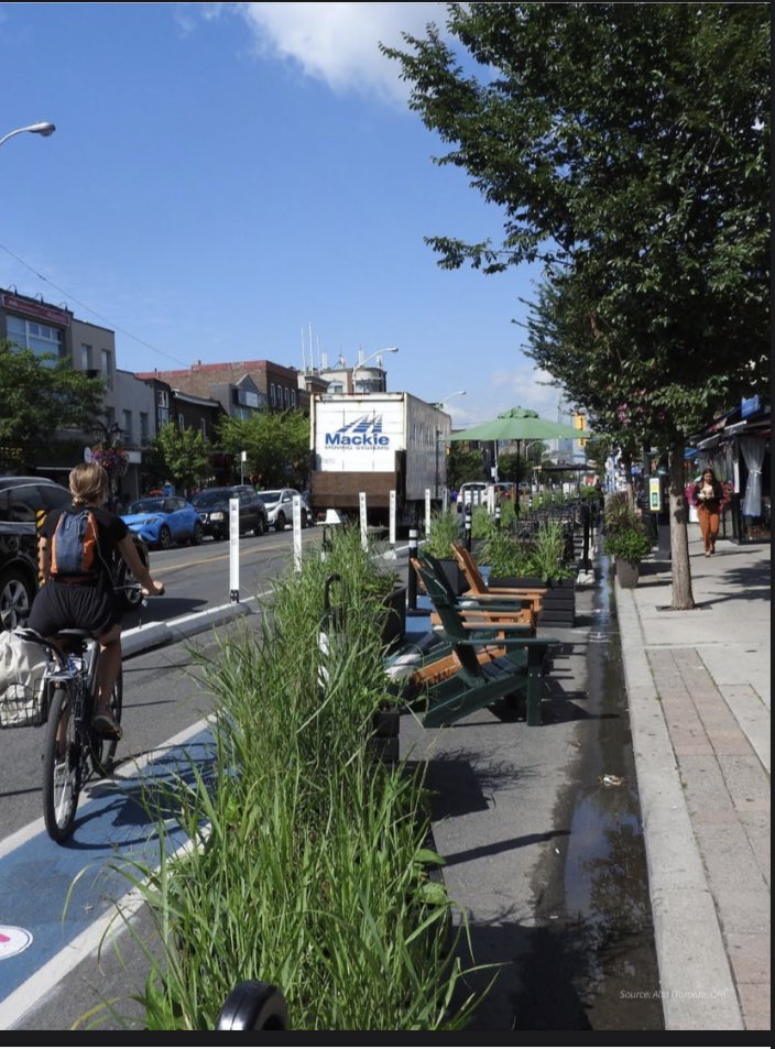 TIL Caltrans funds quick build projects through a program with its own budget separate from active transportation. These are low cost/easier implementation projects (not pilots/temporary) that can help accelerate impact. Love state DOT innovation! #APBP2022