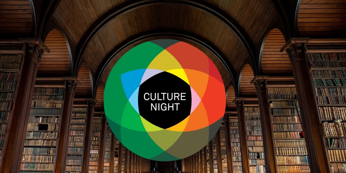 The programme for one of our favourite nights of the year is now live!🎉 Join us on #culturenight for an exclusive evening with the Old Library team. Learn more here: culturenightdublin.ie/event/the-book… #CultureNightDublin #OícheChultúir