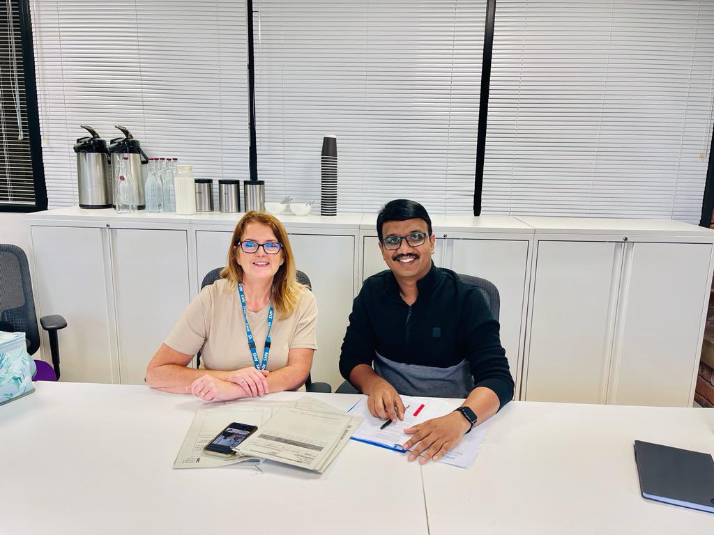 RachelB_lscft's tweet photo. I am delighted to announce that Justin has just been successful in obtaining a band 6 on Bronte ward .Our first International nurse to obtain  a band 6 well done Justin I am so proud of you 👏 @fazk_1 @MHsaferstaffing @JulieAnneM2016 @CharlotteNic7 https://t.co/EK7pdlPah3