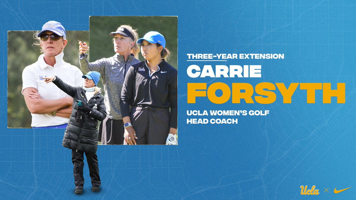 This Bruin is 𝐬𝐭𝐚𝐲𝐢𝐧𝐠 𝐡𝐨𝐦𝐞 🔐

Head Coach Carrie Forsyth has signed a three-year contract extension to remain in Westwood! ✍️

ℹ️: ucla.in/3Co2Vw7

#GoBruins | <a href="/coachcforsyth/">Carrie Forsyth</a>