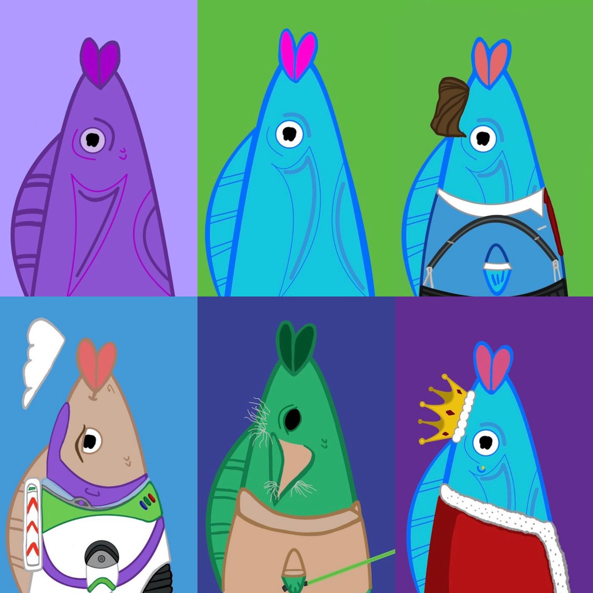 NotsoFamousFish's tweet photo. 🔥 be sure to check out Alphabet Fish on @opensea 🔥 15% is donated straight to organisations that are saving our oceans 🐠 All individually drawn and unique🐠 https://t.co/i0v8H6Attz #nft #NFTs #nftart #WomeninNFTs #NFTdrops #NFTCommumity #NFTartwork https://t.co/ms1DFOro0o
