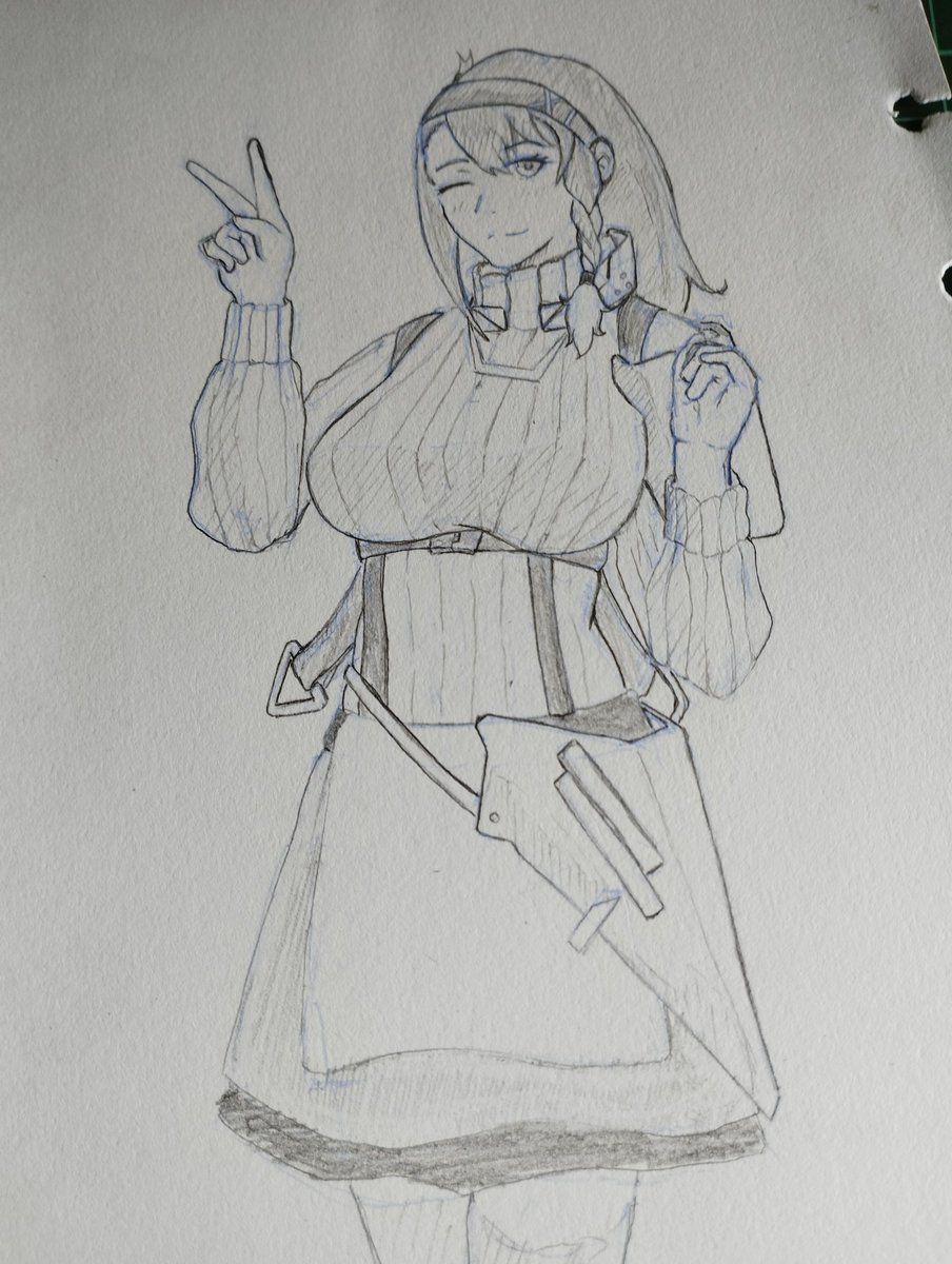 Pohong_Kayu's tweet photo. Try sketch about ara-ara~ https://t.co/r3h8wJIDtA