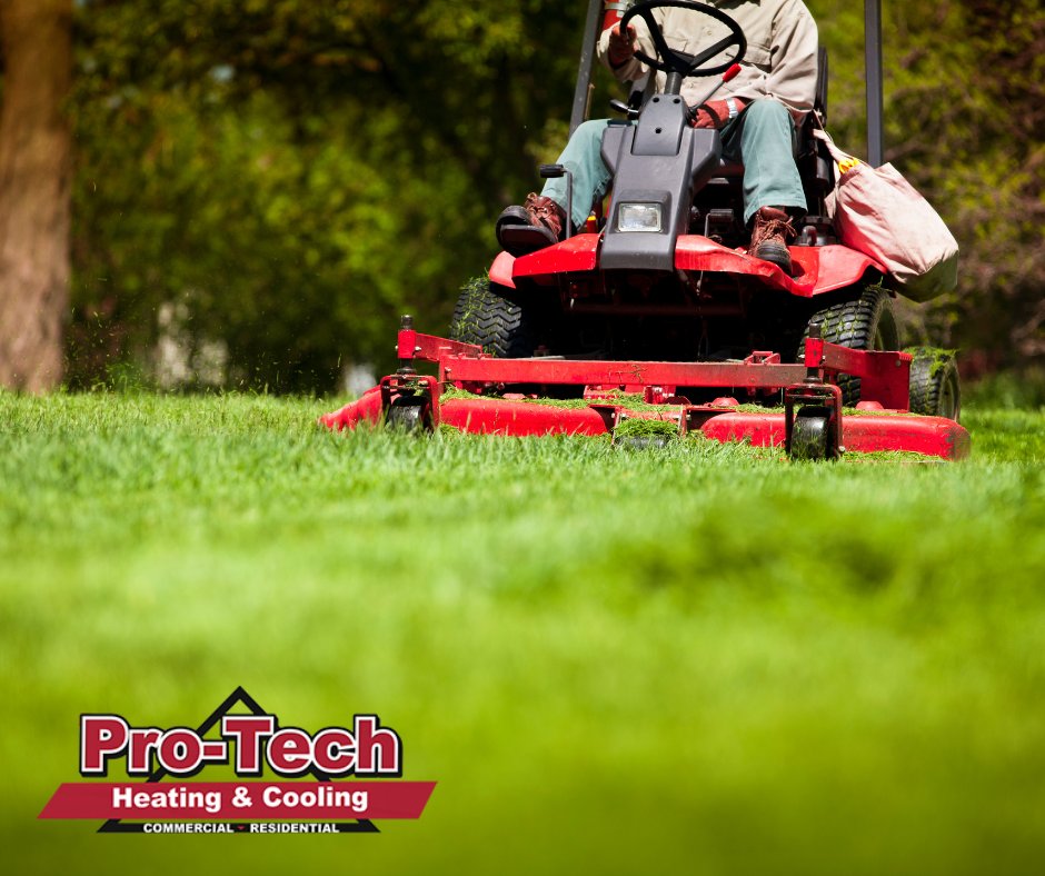 protechheating1's tweet photo. Pro Tip: After mowing your lawn or after a big storm, be sure you are clearing your outdoor HVAC units of debris or grass clippings. Follow us for more tips and visit https://t.co/F9eO7WCvAL to learn how we can help. https://t.co/QEk4NynVOY