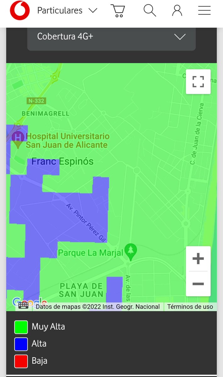 jrey00's tweet photo. @vodafone_es porqué en vuestro mapa de cobertura aparece mi zona como "alta" tanto en 4G, 4G+ y 5G pero la realidad es no llegar ni a 1MB?? https://t.co/B2CUwZWAaR