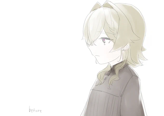 ヴィルヴィの幼少期に思いを馳せてる 