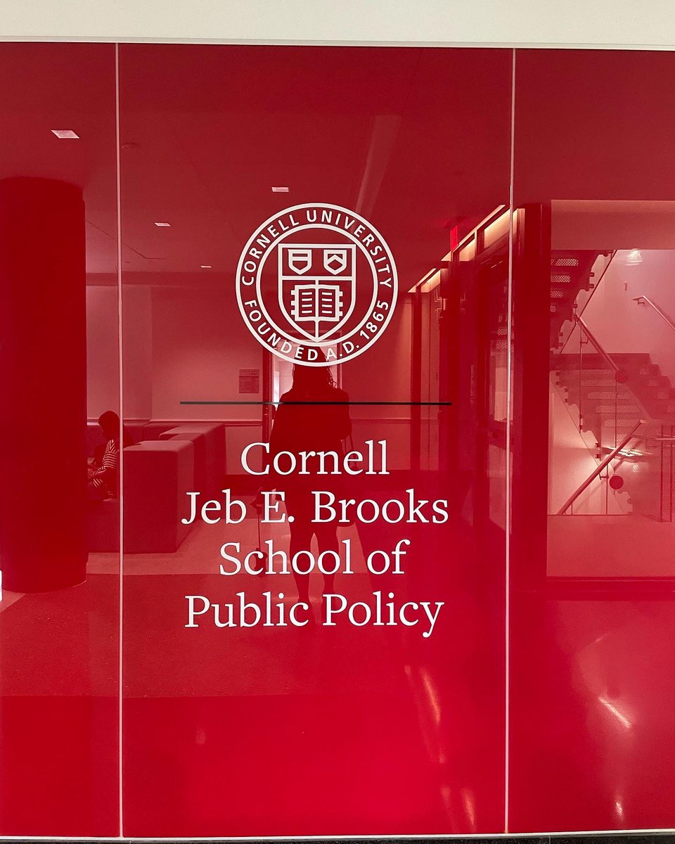 kaydotjones's tweet photo. Today I officially started my PhD program in Policy Analysis and Management at Cornell University! Super grateful to have won the NSF graduate research fellowship in recognition of my research potential and potential to contribute to the future of economics and public policy! https://t.co/Eej46Z0WSP