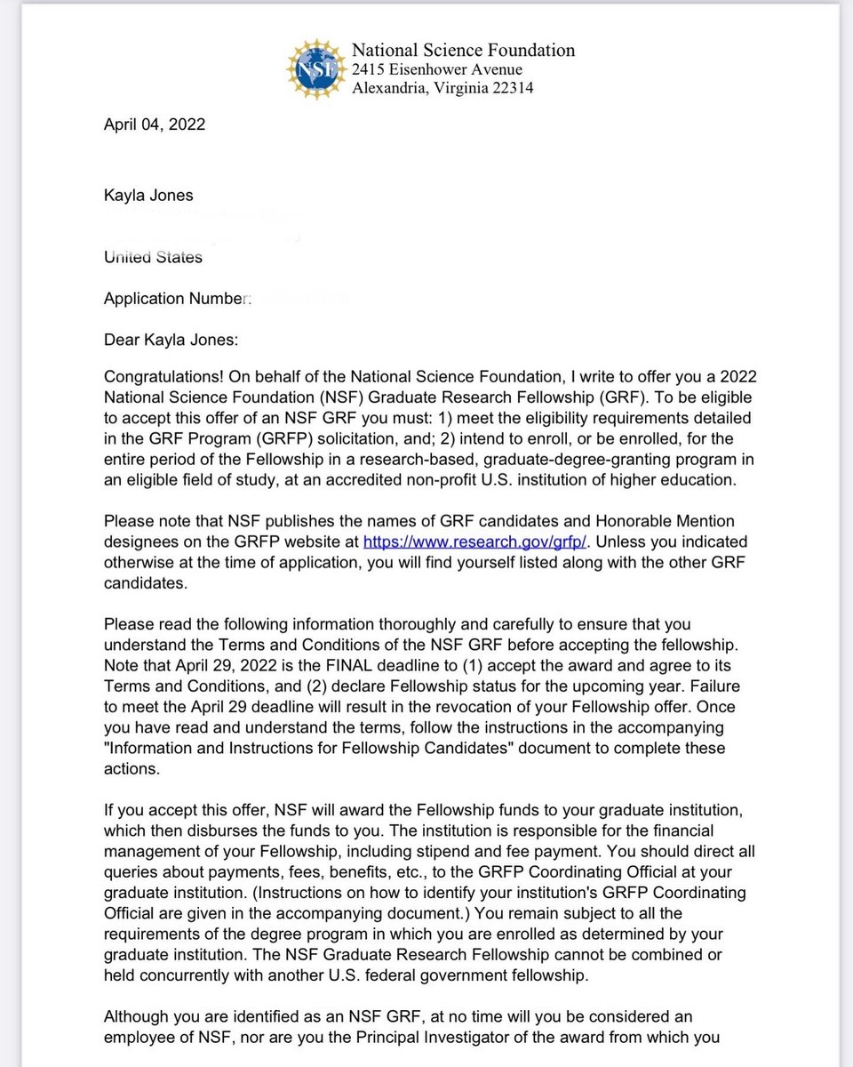 kaydotjones's tweet photo. Today I officially started my PhD program in Policy Analysis and Management at Cornell University! Super grateful to have won the NSF graduate research fellowship in recognition of my research potential and potential to contribute to the future of economics and public policy! https://t.co/Eej46Z0WSP