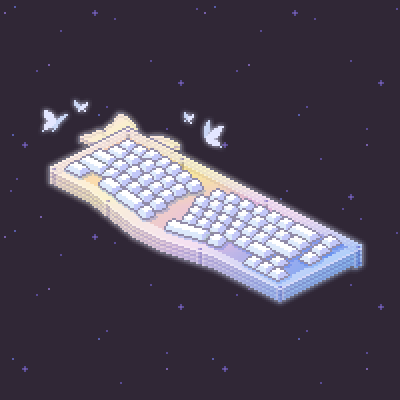 minimoonbun's tweet photo. ⌨✨ #pixelart https://t.co/fOhhmqucxL