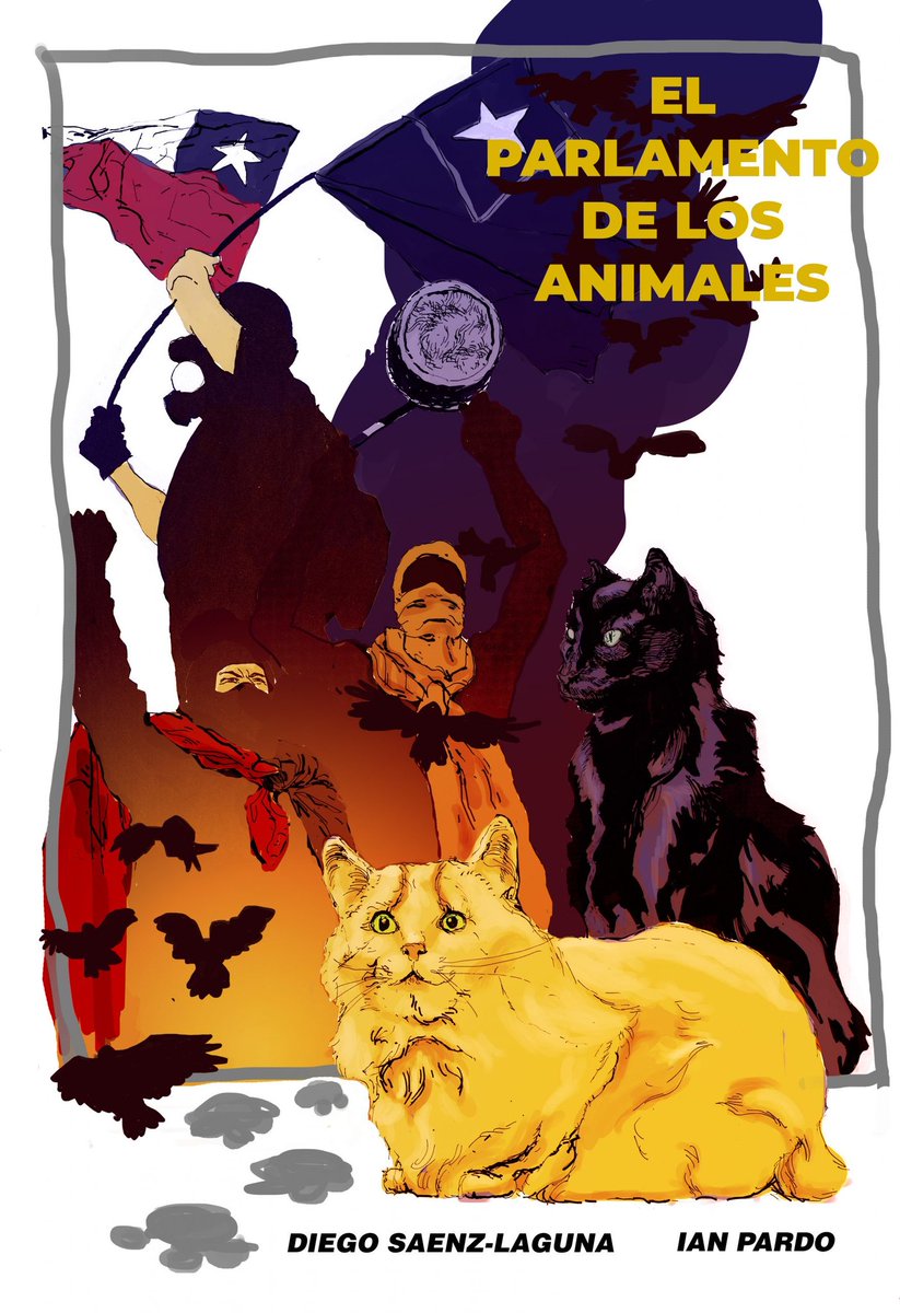 Sinf_Sencillas's tweet photo. Ha nacido una nueva #sinfoniasencilla

El Parlamento de los animales

Guion: Diego Saenz Laguna @historietador Dibujo: Ian Pardo @ianpardomatus (instagram) https://t.co/0wkczQ4ZUH

Pase a ver. Comentar. Dar RT.

Lea cómic hecho en Chile. https://t.co/NaiaTnMSri