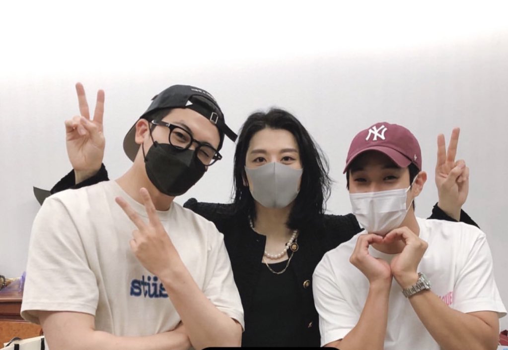 woogasquad5's tweet photo. Seojoon, Taehyung, Wooshik, and HyungSik attended Hyoshin Musical❤️‍🔥 https://t.co/fgbWORt17z
