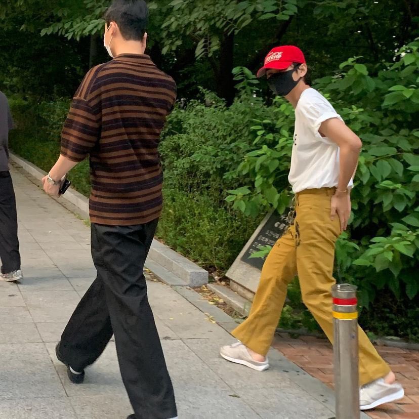 woogasquad5's tweet photo. Seojoon, Taehyung, Wooshik, and HyungSik attended Hyoshin Musical❤️‍🔥 https://t.co/fgbWORt17z