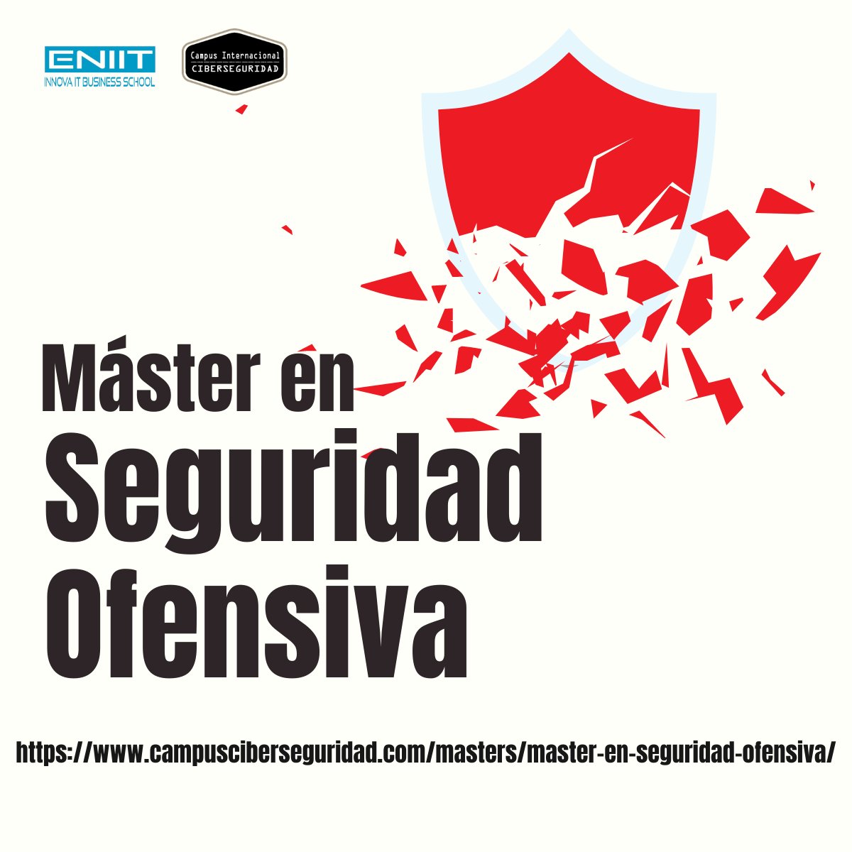 MstSegOfensiva's tweet photo. ¿Eres #auditor o responsable de sistemas y te gusta la #SeguridadOfensiva? Este es tu máster. 
Conviértete en un experto en #SeguridadOfensiva y con certificación #OSCP de la mano de los mejores profesionales. https://t.co/M4pmDUlWgZ https://t.co/ngAQs6SWb6