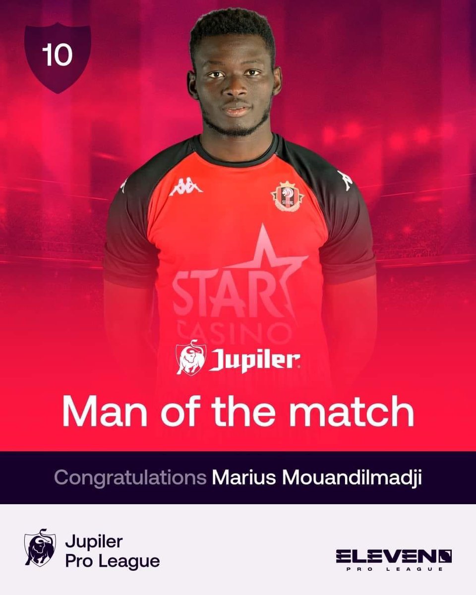 RfcSeraing167's tweet photo. ๐ดโซโ๏ธ๐ฅ Man of the match !
๐ @MariusMOfficiel a รฉtรฉ rรฉcompensรฉ pour sa prestation et son doublรฉ inscrit lors du week-end passรฉ face ร Eupen ! Fรฉlicitations Marius ๐
#EUPSER https://t.co/t7hNjFODEm