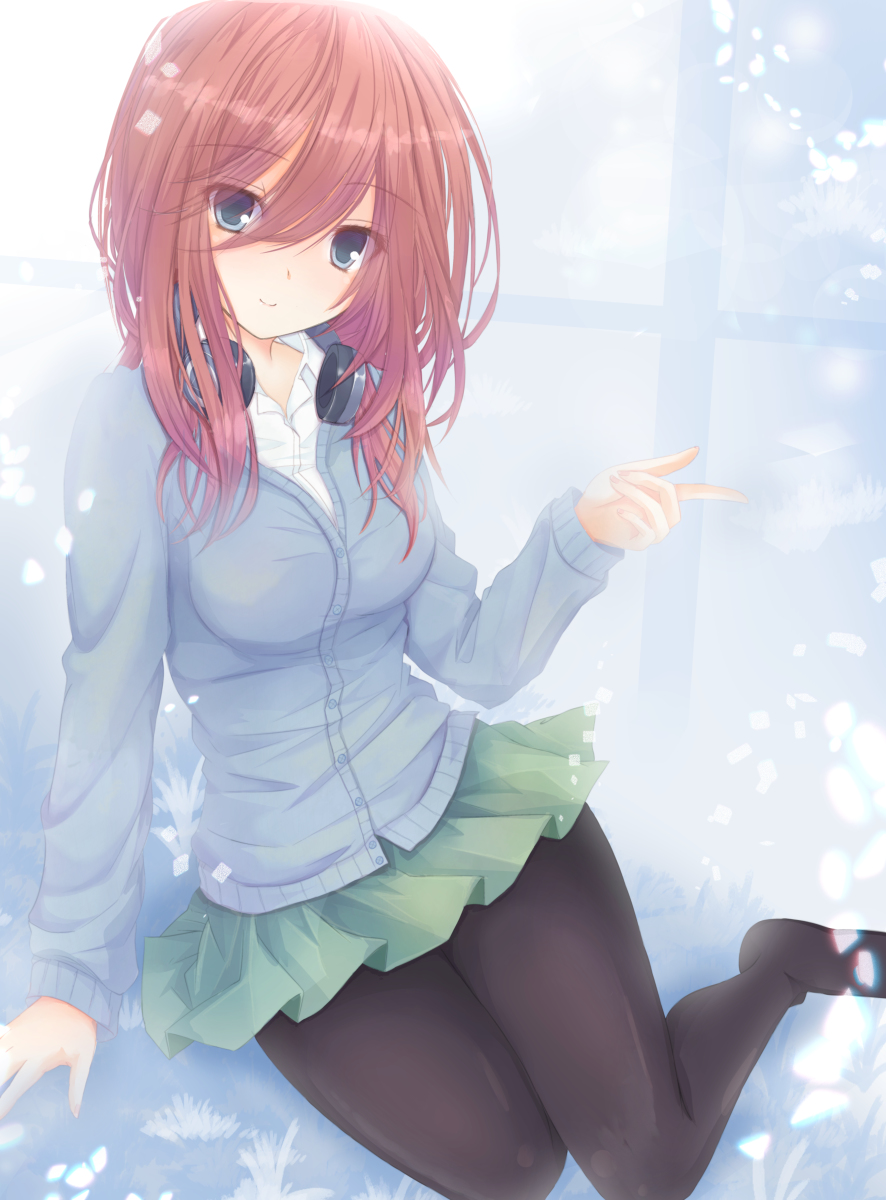 H. Cakrajiya Winarsih, S.FarmさんがTwitterに投稿した中野三玖(五等分の花嫁)のイラスト。