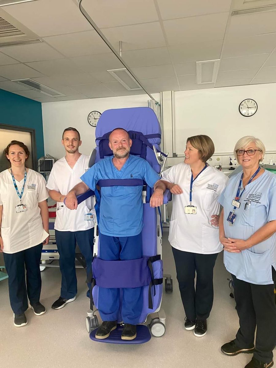 TTFF have donated a £12,000 rehabilitation aid to Darlington Memorial Hospital CCU.
We hope some of the funds raised at the foundations black tie ball on October 1st will purchase two more to donate to James Cook and North Tees hospital. 
#nhs #TTFF #welookafterourown