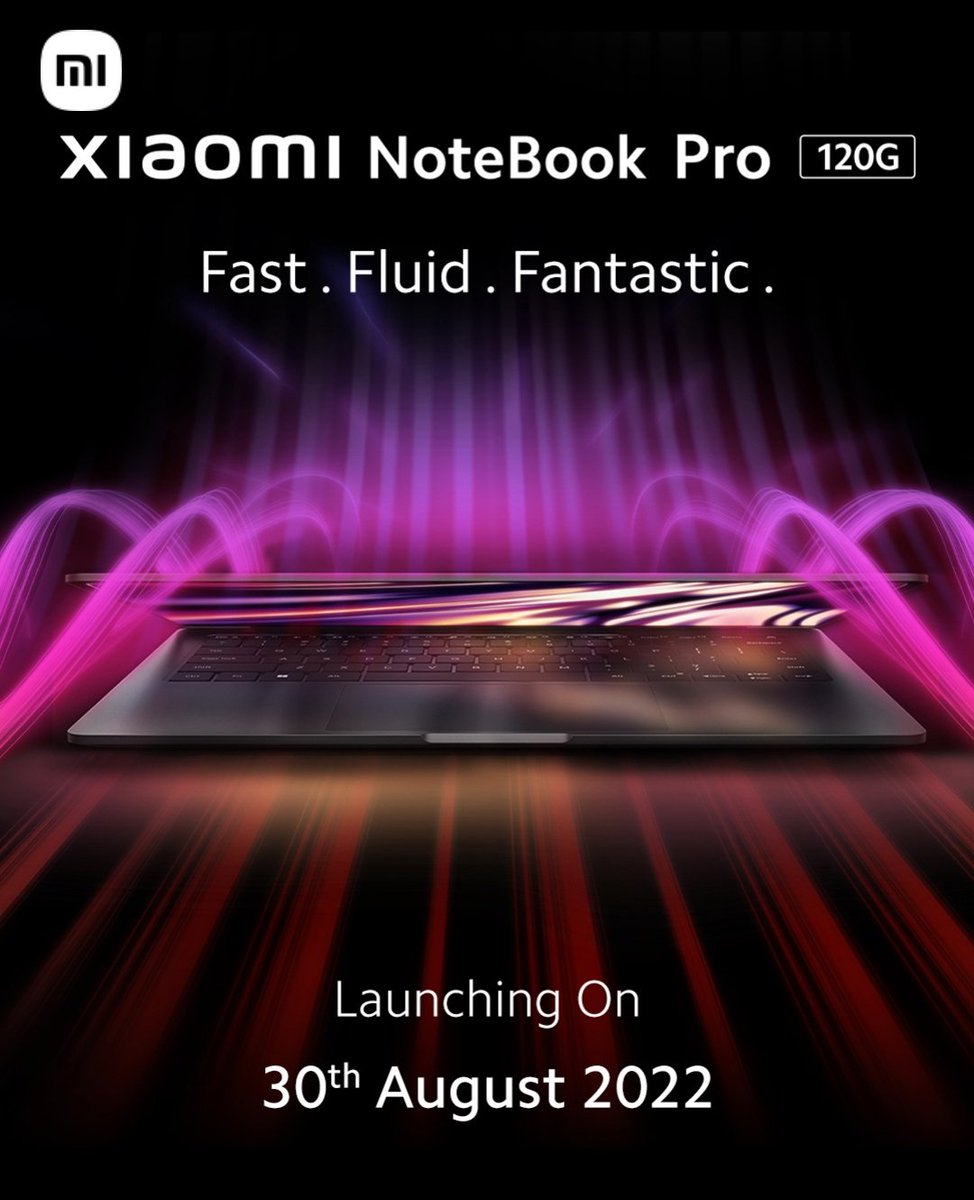 Ramvriksh44's tweet photo. Xiaomi Notebook Pro (120G) Launching
on 30th August in lIndia.
#XiaomiNoteBookPro https://t.co/ALYYlxKRNr
