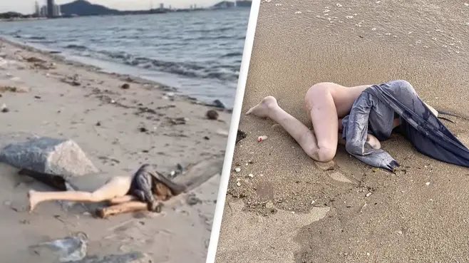 UNILAD's tweet photo. 🔔 | 'Dead body' on beach causes mass panic before police identify what it actually is

More below: https://t.co/cPRDJ3C5IJ