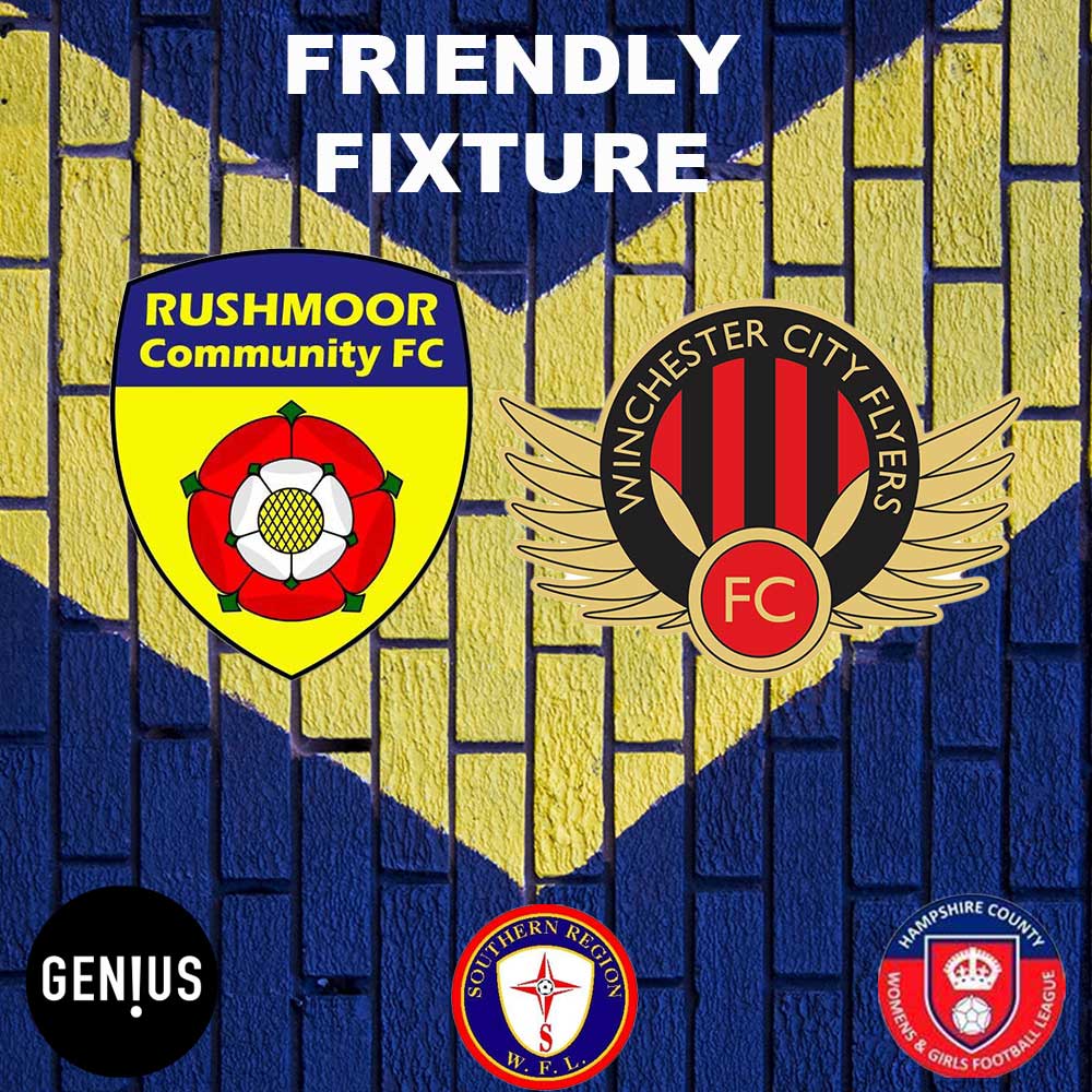 RCFCLadies's tweet photo. Tomorrow evening a mixed Rushmoor XI will take on a @Winchcityflyers XI
#LetsGoRush
π‘ Tuesday, 23rd August 2022
π΅ Frimley Lodge Park, Sturt Road, GU16 6HY
π 7.30PM KO https://t.co/rJrI1ssmSm