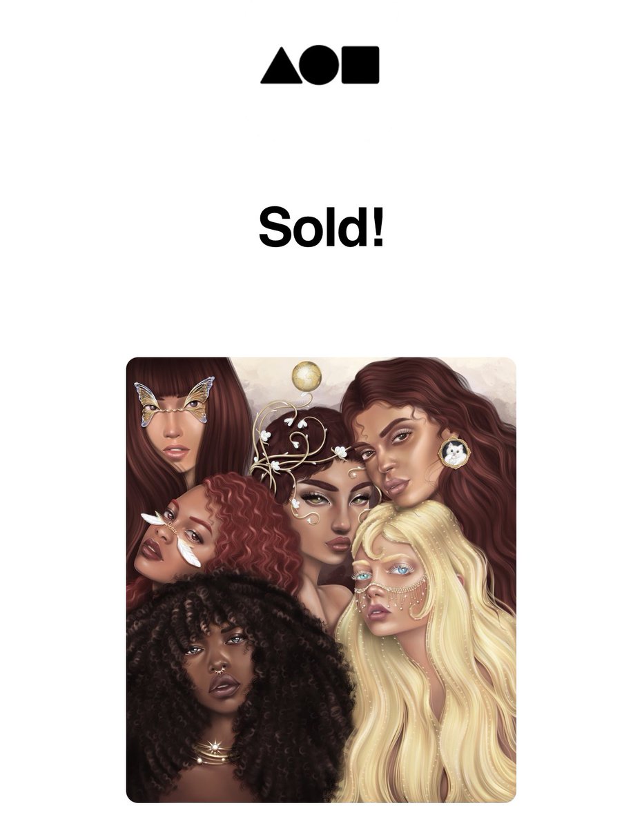 oceanoart_nft's tweet photo. ❤️‍🔥❤️‍🔥❤️‍🔥 SOLD ❤️‍🔥❤️‍🔥❤️‍🔥
My first sold drop on @foundation 🥹
Girls found a new home 😍😍😍
Thank you so much, dear  @soliiiart1 ✨
I'm so glad you like my art 🤎🤎🤎 https://t.co/HJcWQknRaV