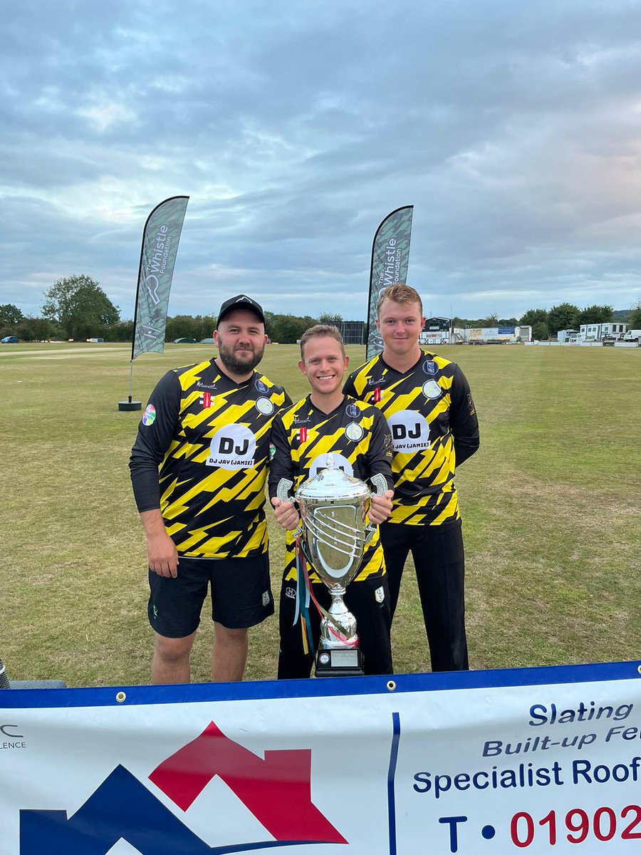 On the plus side. On Sunday, Quatt players <a href="/alex_biddle7/">Alex Biddle</a> <a href="/jededwards20/">JEdwards</a> and <a href="/WheldonRyan/">Ryan Wheldon</a> were part of the Jets team that won the Richard Eades trophy in the final of <a href="/TheWhistleF/">The Whistle Foundation</a> Midland Madness 100 competition 
#jets #midlandmadness #thehundred