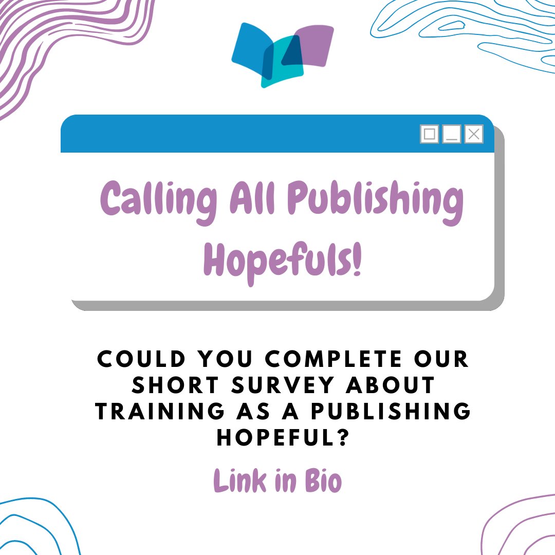 IndiAuthorWorld's tweet photo. https://t.co/GJJzBsAp5d

Calling all publishing hopefuls!

Can you fill out our very short survey about your experience as publishing hopefuls to help us take the next step in Calum's Legacy? 

Share with your publishing hopeful friends! https://t.co/alWMgKvcmg
