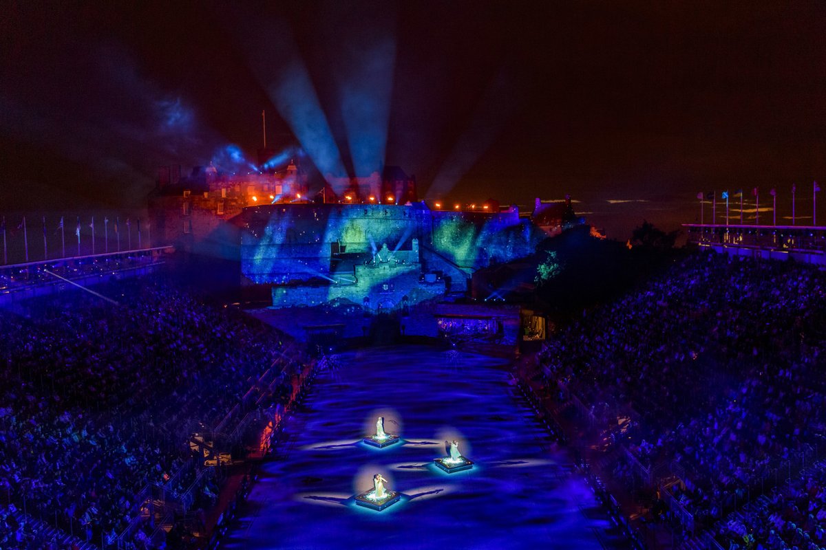 Making their Tattoo debut, <a href="/HighlandDivas/">The Highland Divas</a>  are bringing Celtic music to our Voices Show. Their atmospheric performances include traditional Scottish song "Ailein Duinn" and <a href="/cuillinmusic/">Martyn Bennett</a>  "Blackbird". #EdinTattoo #TattooVoices