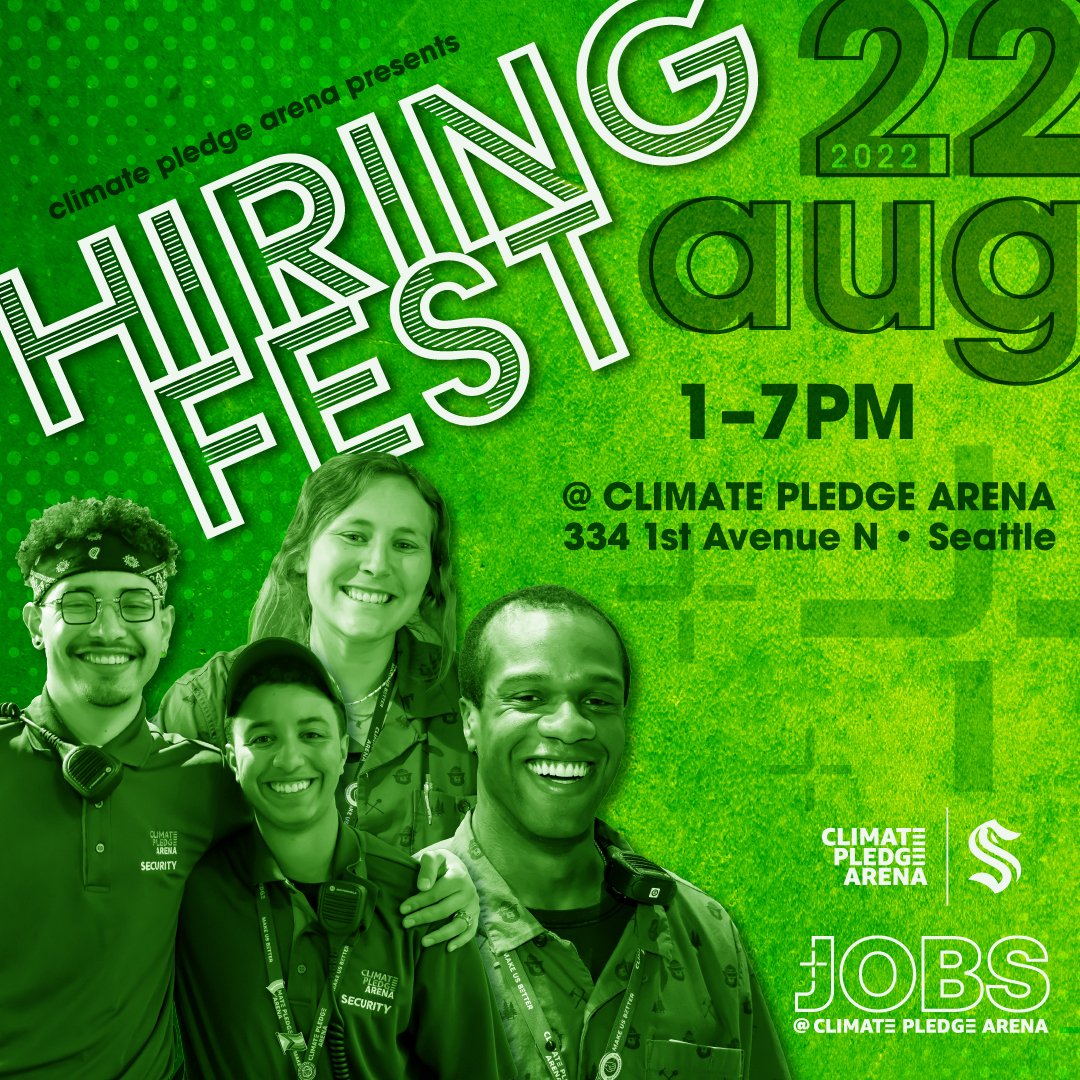 ClimateArena's tweet photo. 📢 TODAY'S THE DAY 📢

If you're searching for the part-time gig of a lifetime, look no further. We'll be here interviewing candidates from 1-7PM on our main concourse! Walk-ins welcome or RSVP for your interview here → https://t.co/3Hy8esmTX0

#MakeUsBetter 👊 https://t.co/ldcD6SUveT