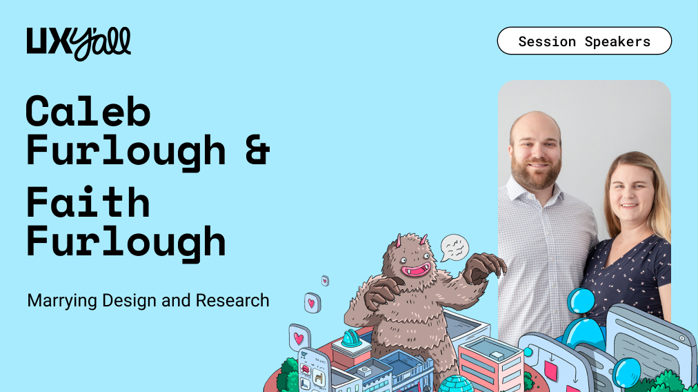 UXYall's tweet image. 🔸Caleb Furlough, UX Research Manager, Truist @csfurlough 
🔸Faith Furlough, Senior UX Designer, Ontada

💬 Marrying Design and Research

🔗 uxyall.org/2022-presenter…
🔗 uxyall.org/2022-presenter…

@TruistNews @OntadaOncology #UXYall2022