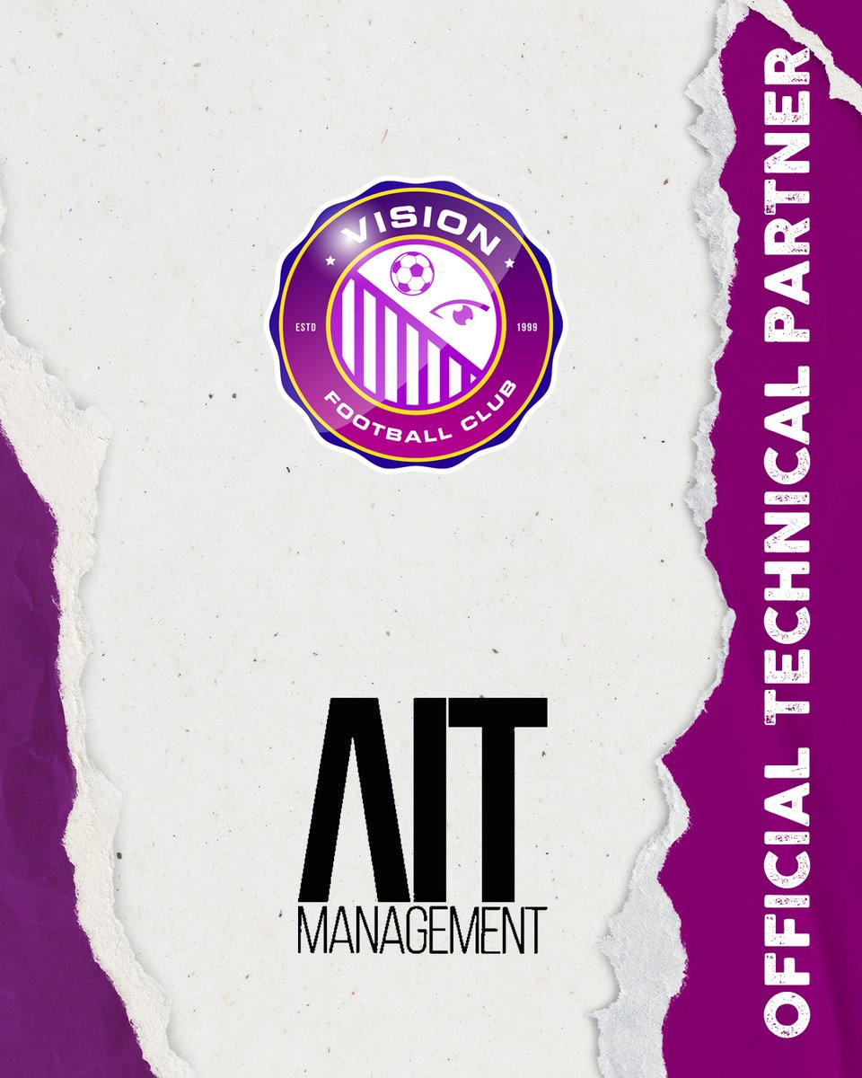 vfootballclub's tweet photo. 𝐕𝐈𝐒𝐈𝐎𝐍 𝐅𝐂 🤝 𝐀𝐈𝐓 𝐌𝐀𝐍𝐀𝐆𝐄𝐌𝐄𝐍𝐓

We are happy to announce @AIT_Management as our new Technical Partner.

AIT is Global Sports Management Agency with offices in Ghana, the United Kingdom and Scandinavia that offers athlete management and sports marketing support. https://t.co/hOyA9Ql1L3